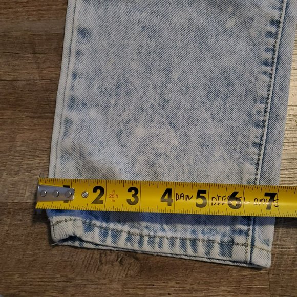 RUE 21 Juniors Size 10 Light Stone Wash Ripped/Distressed Jeans Denim - Picture 5 of 9